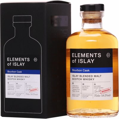 Elements of Islay Bourbon Cask 54,5% 0,7 l (karton)