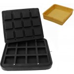 G.Gastro Formy pro stroj na tartaletky TMPIC - Tvar tartaletek: Čtvercové - 72x72 mm - Výška: 19 mm - pro 12 tartaletek - D9783851 – Hledejceny.cz
