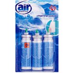 Air Menline Marine Wave Happy Osvěžovač vzduchu náhradní náplň 3 x 15 ml sprej – Zbozi.Blesk.cz