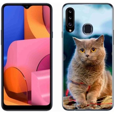 Pouzdro mmCase Gelové Samsung Galaxy A20s - britská modré 2 – Zboží Mobilmania