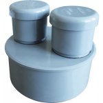 Plast Brno Hlavice přivzdušňovací ABS dvojitá 110 mm AVDA000 – Zboží Mobilmania