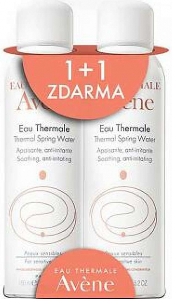 Avene Eau Thermale termální voda ve spreji 2 x 150 ml dárková sada