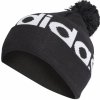 Čepice adidas PomPom beanie black/white