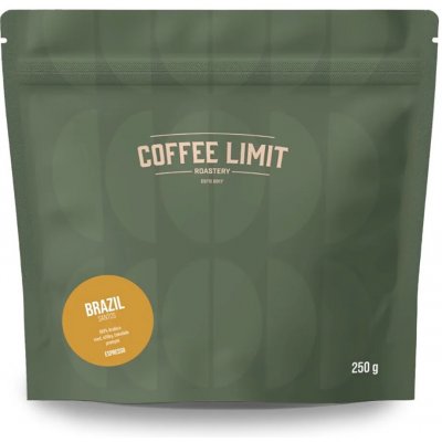 COFFEE LIMIT BRAZIL SANTOS zrnková 250 g – Hledejceny.cz