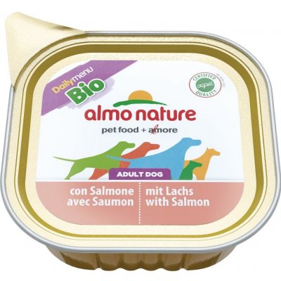 Almo Nature Daily Menu Adult Dog Bio losos 100 g – Zboží Mobilmania