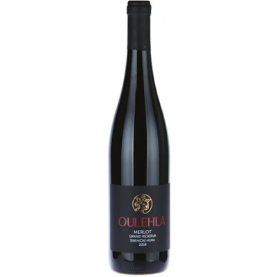 Oulehla Merlot Grand Reserva výběr z hroznů 2022 13,5% 0,75 l (holá láhev) – Hledejceny.cz