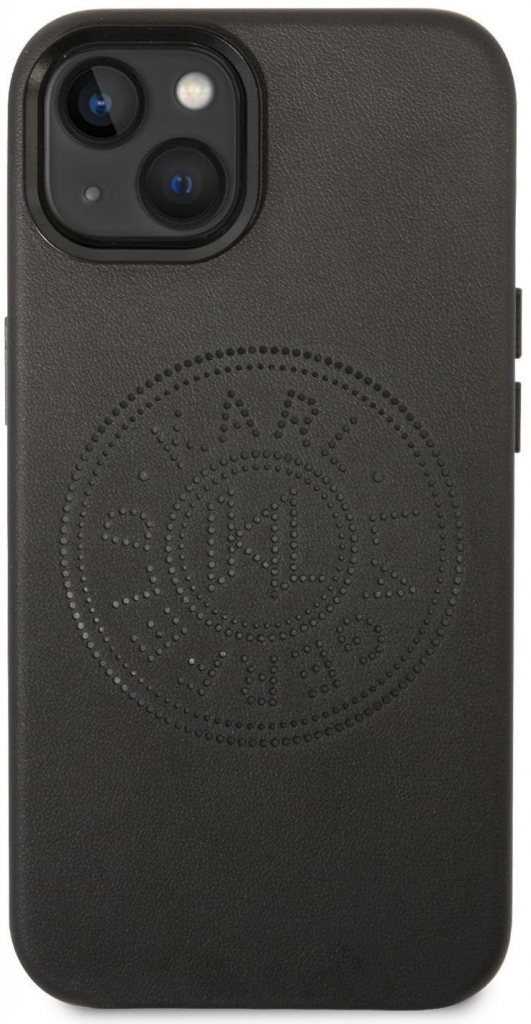 Pouzdro Karl Lagerfeld PU Leather Perforated Logo iPhone 14 Plus černé