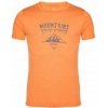 Pánské sportovní tričko Kilpi Garove M oranžové IM0181 pánské funkční rychleschnoucí outdoorové triko krátký rukáv