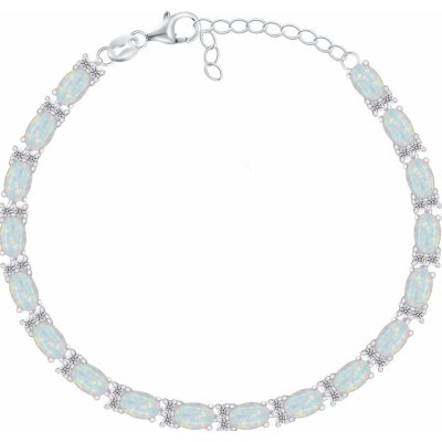 Brilio Silver náramek BRC140W – Zboží Mobilmania