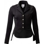 HORZE Dámské závodní sako Carla černé – Zboží Dáma