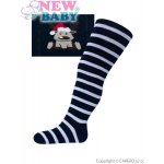 New Baby Vánoční bavlněné punčocháčky tmavě modré se sobem – Zboží Mobilmania