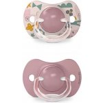 Suavinex dudlík SX Pro fyziologický Walk 2 ks růžová – Zboží Mobilmania