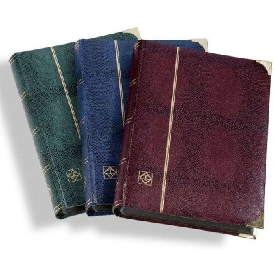 Leuchtturm Zásobník na známky COMFORT DELUXE - Aligator, A4, 64 str., černé listy červené – Zboží Živě