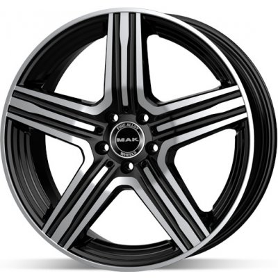 MAK Lewis 8x18 5x112 ET33 black mirror | Zboží Auto