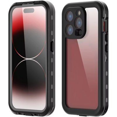 ShellBox IP68 obal, iPhone 16 Pro, černý – Zboží Mobilmania
