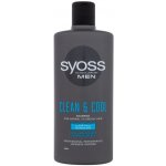 Syoss Men Clean and Cool šampon 440 ml – Zboží Mobilmania