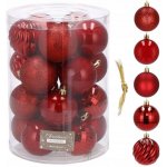SPRINGOS Vánoční baňky červené mix 6cm sada 20ks – Zboží Dáma SPRINGOS Vánoční baňky červené mix 6cm sada 20ks – Zboží Dáma