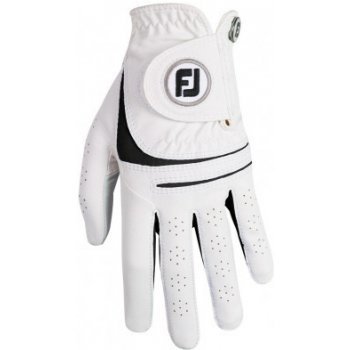 FootJoy WeatherSof Womens Golf Glove Levá ML bílá