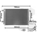 Kondenzátor, klimatizace VAN WEZEL 58005209 | Zboží Auto