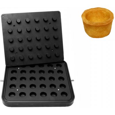 G.Gastro Formy pro stroj na tartaletky TMPIC - Tvar tartaletek: Kulaté - Ø 35 mm - Ø 29 mm - Výška: 21 mm - pro 30 tartaletek - nepřilnavý povrch - D9783829 – Hledejceny.cz