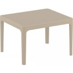 Siesta Zahradní konferenční plastový stolek SKY SIDE TABLE - taupe 109 – Hledejceny.cz