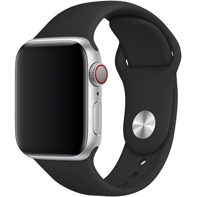 Eternico Essential pro Apple Watch 42mm / 44mm / 45mm solid black S-MAPW-AWESSBKS-42