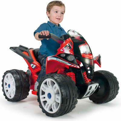 Injusa Quad "The Beast" 12V baterie 81 cm červená/černá vhodná pro děti od 2 let – Zboží Mobilmania