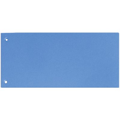 Papírový rozlišovač HIT, 10,5 × 24 cm, modrý, 100 ks – Hledejceny.cz