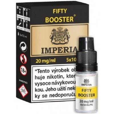 IMPERIA Fifty Booster 20mg - 5x10ml (VG50/PG50) – Zbozi.Blesk.cz