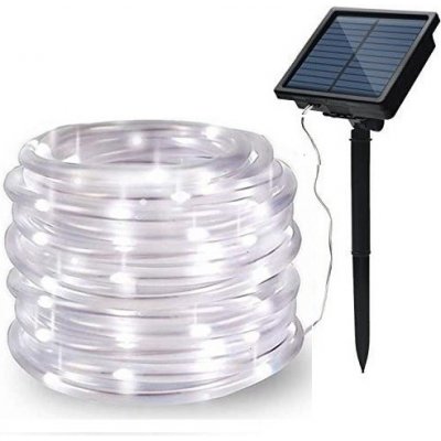 Solar 101 10 Solární vánoční hadice čistá bílá 100LED 12Metrů – Zboží Dáma