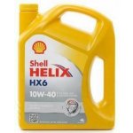 Shell Helix HX6 10W-40 4 l – Zboží Mobilmania