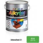 Alkyton hladký lesklý RAL 6018 5L zelenožlutá – Zboží Mobilmania