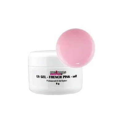 IngiNails Modelovací UV gel French Pink Soft 5 g