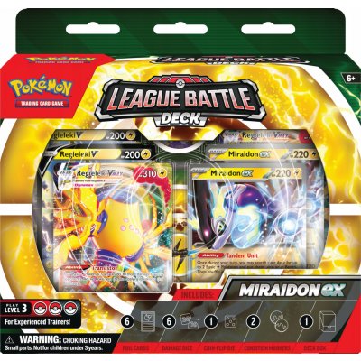 Pokémon TCG Scarlet & Violet League Battle Deck Miraidon ex – Hledejceny.cz