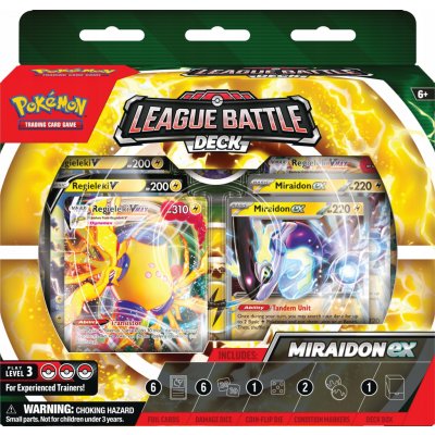 Pokémon TCG Scarlet & Violet League Battle Deck Miraidon ex – Zbozi.Blesk.cz