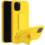 Pouzdro AppleKing s funkcí stojánku / úchytu iPhone 12 Pro Max - žluté – Zboží Mobilmania