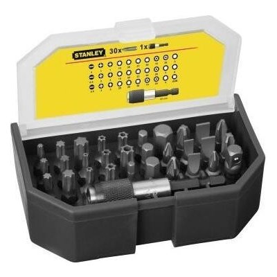 STANLEY 1-13-903 - 31 dílná sada 1/4" bitů EXPERT s mechanickým držákem – Hledejceny.cz