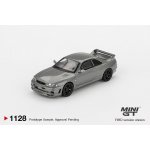 MINI GT Nissan Skyline GT-R Dark Metal Gray (NISMO BNR34 CRS Version 1:64 – Hledejceny.cz