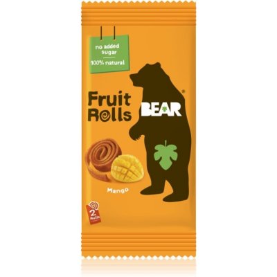 BEAR Fruit Rolls Mango ovocné rolky 20 g – Zboží Mobilmania