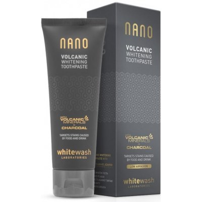 Whitewash Nano Volcanic bělicí pasta s vulkanickými minerály 75 ml