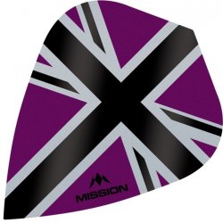 Mission Alliance-X Union Jack Purple / Black F3116