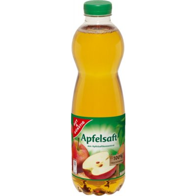 G&G jablečná šťáva 100%, 1 l – Zboží Dáma