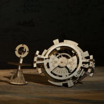 Robotime Rokr 3D dřevěné puzzle Věčný kalendář 52 ks