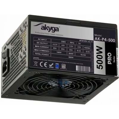 Akyga Pro Series 500W AK-P4-500 – Zboží Živě