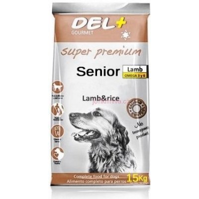 Del+ Gourmet Senior 15 kg