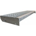 Stupeň schodišťový pozinkovaný 600×240 mm – Sleviste.cz
