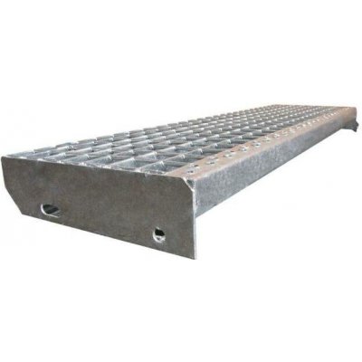 Stupeň schodišťový pozinkovaný 600×240 mm – Sleviste.cz