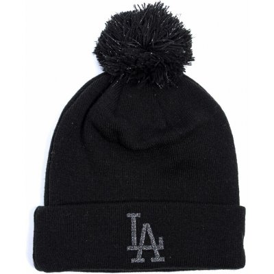New Era MLB Metallic Pom Beanie LA Dodgers Black – Hledejceny.cz