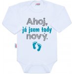 Body s potiskem New Baby Ahoj já jsem tady nová. – Zboží Dáma