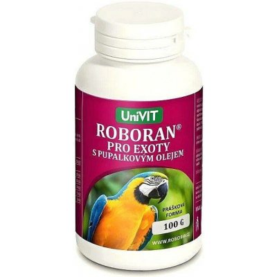 Univit Roboran pro exoty s pupalkovým olejem ROBORAN 41156id 100 g – Zboží Mobilmania